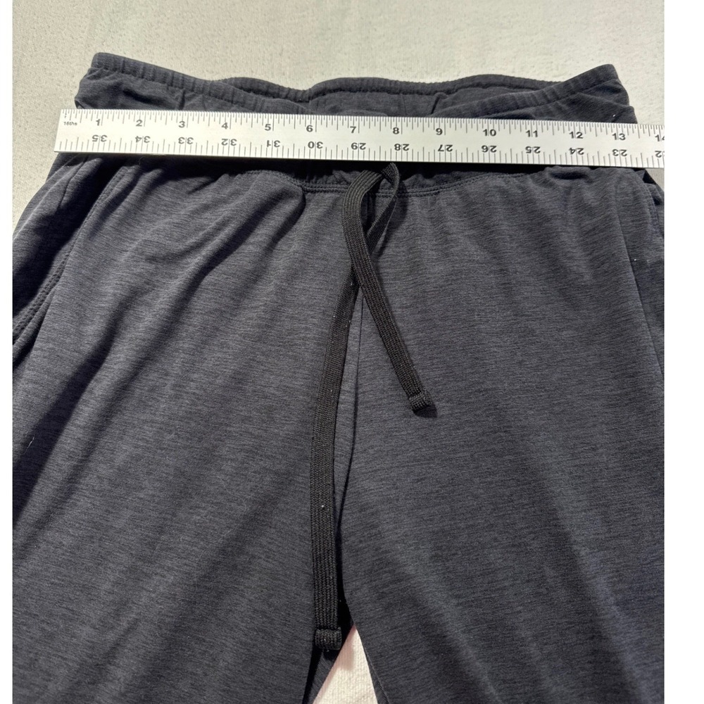 Reebok Womens Gray Heathered Jogger Sweatpants Tapered Athletic Pants Size S - Picture 6 of 7